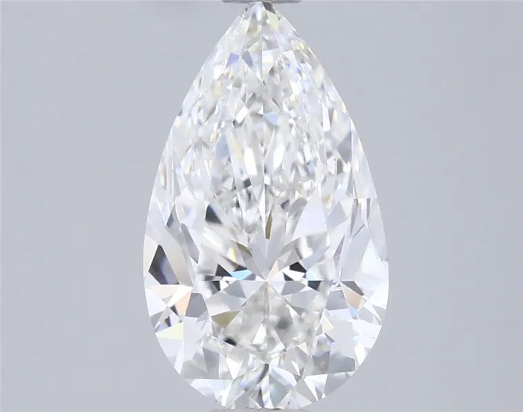 2.00ct Pear Lab Grown Diamond (Colour F, Clarity VS1, IGI Certified)