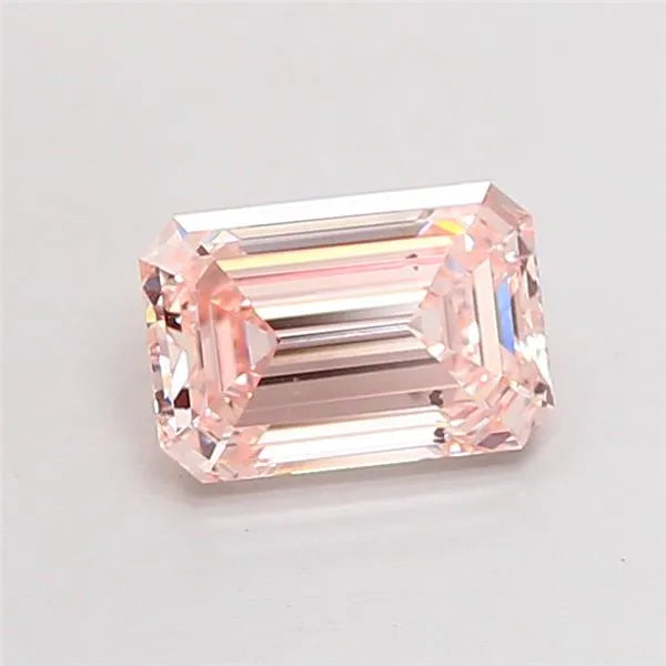 2.01ct Emerald Lab Grown Diamond (Colour Fancy Pink, Clarity SI1, IGI Certified)