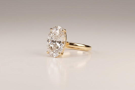Lola | 5ct Oval Diamond Solitaire