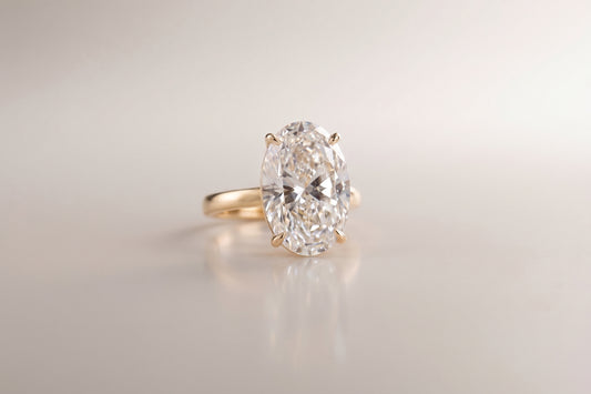 Lola | 5ct Oval Diamond Solitaire