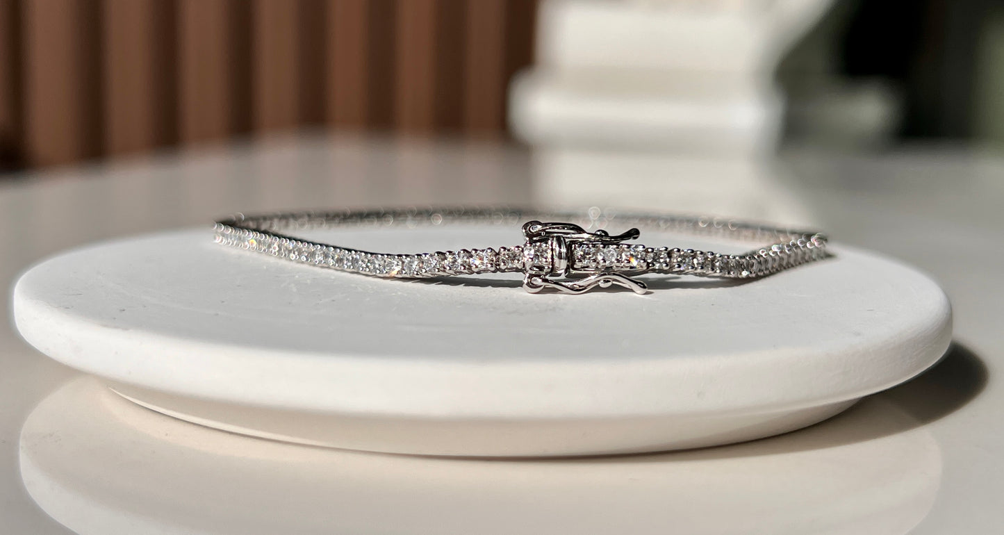 2ct Diamond Tennis Bracelet