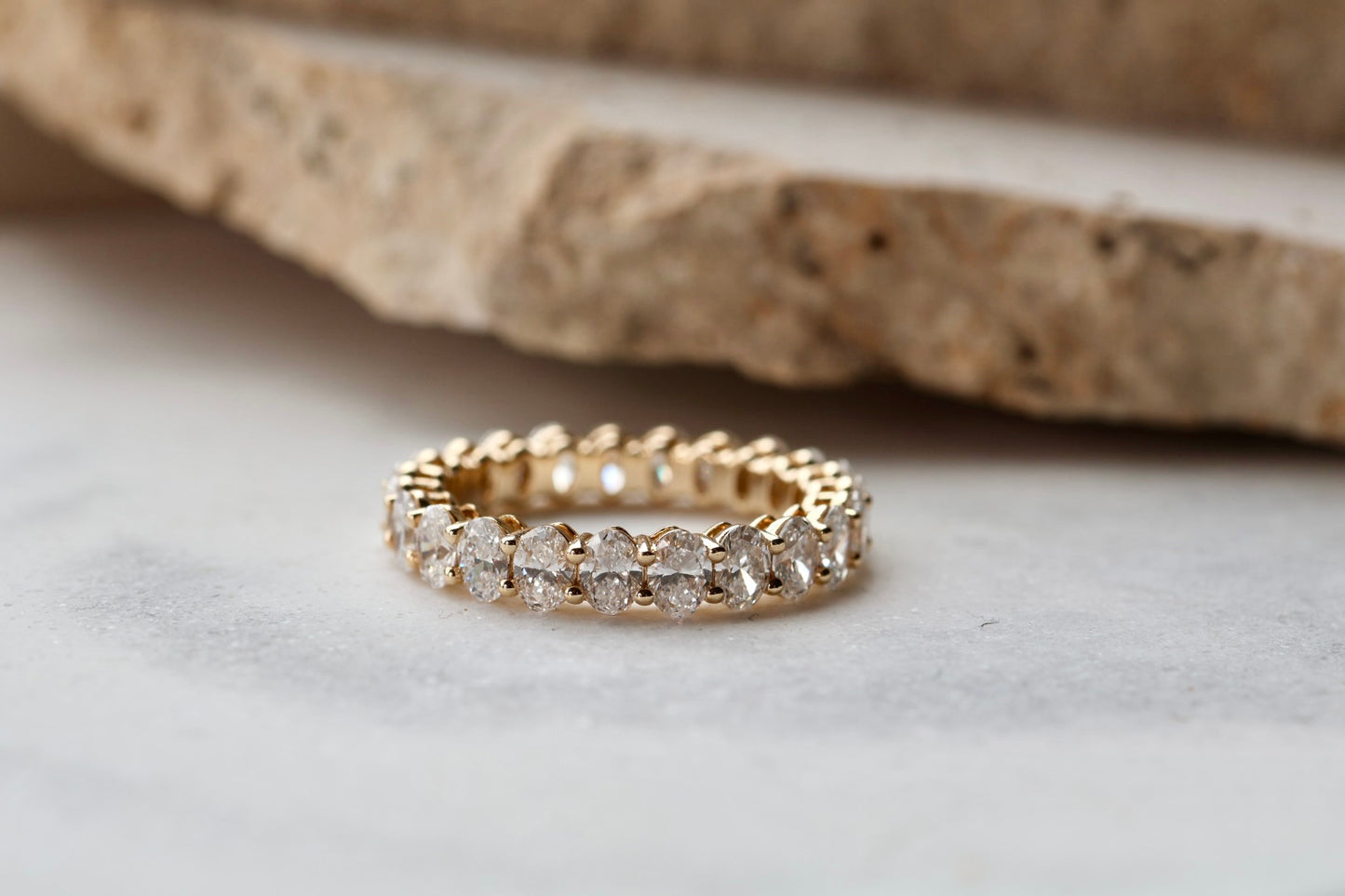 3ct Oval Eternity Ring