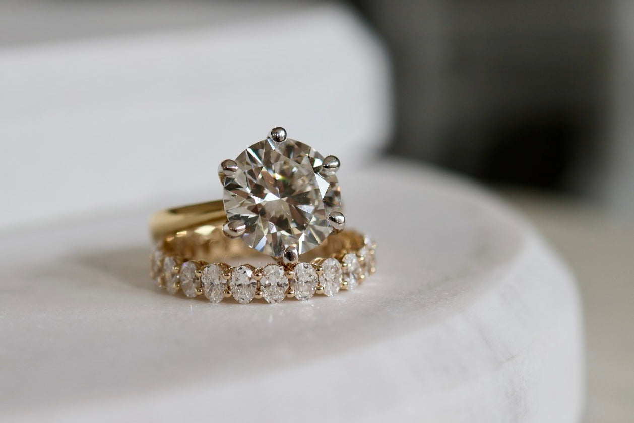 3ct Oval Eternity Ring