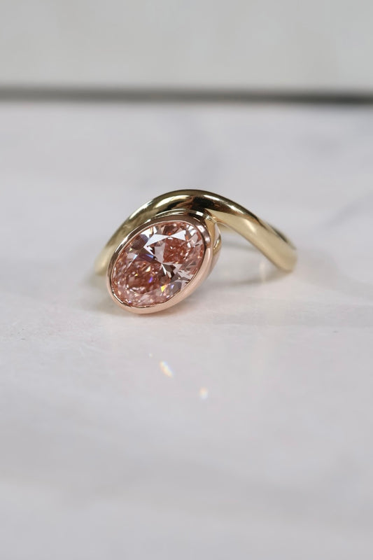 Odyssea - 2ct Pink Diamond Ring