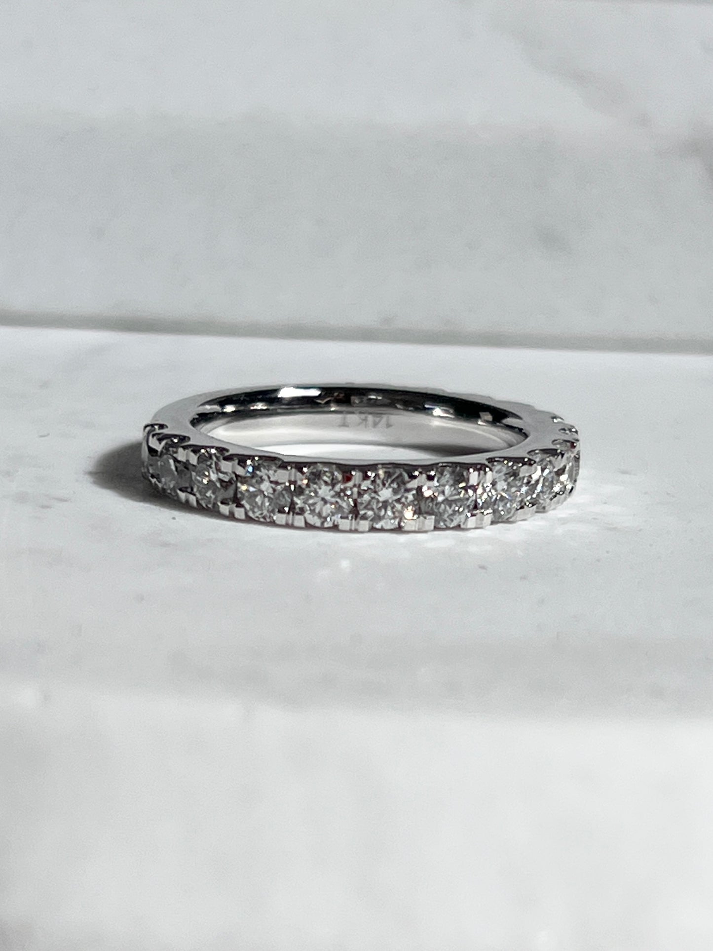 1.5ct Diamond Eternity Ring 14kt White Gold