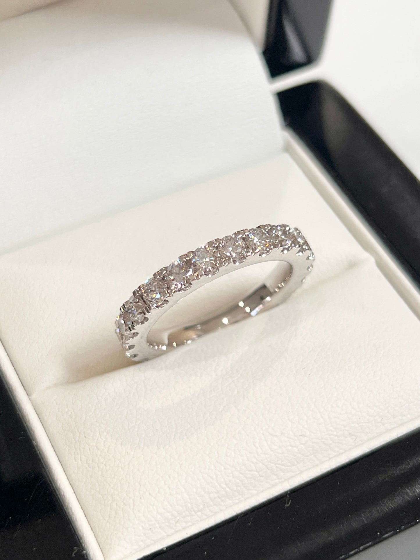 1.5ct Diamond Eternity Ring 14kt White Gold