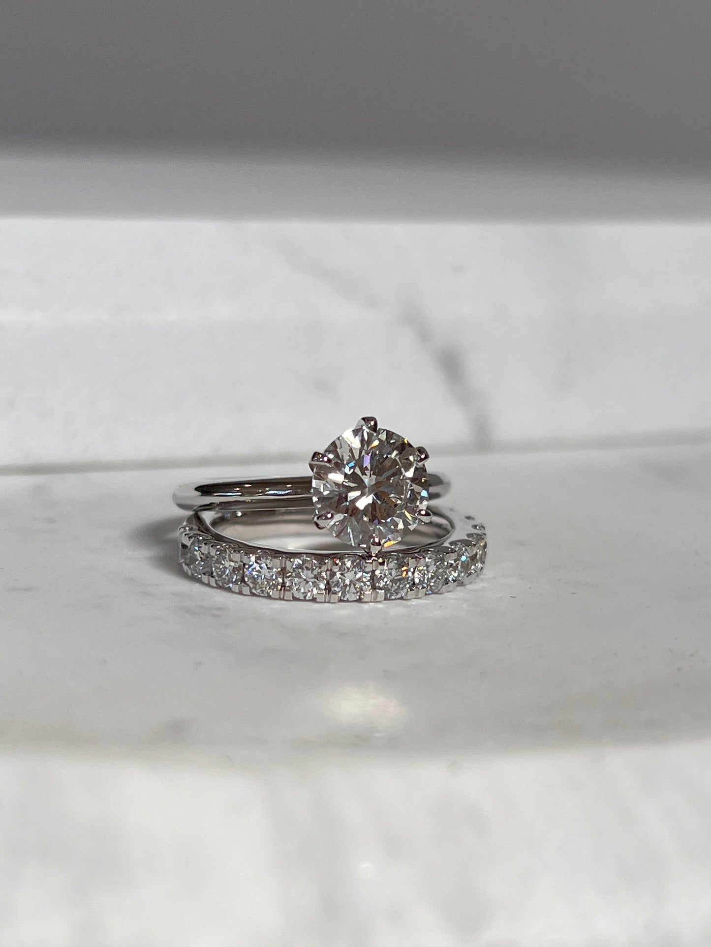 1.5ct Diamond Eternity Ring 14kt White Gold