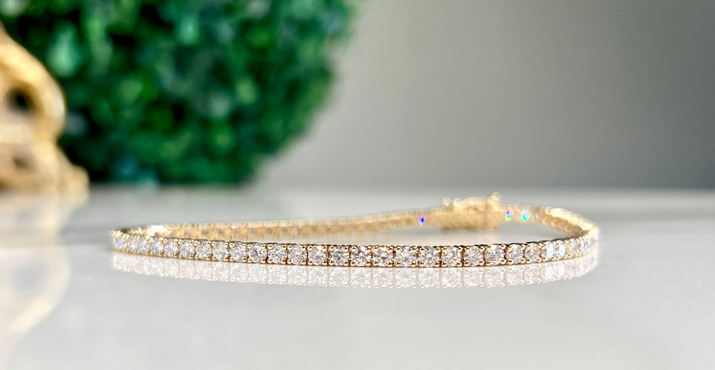 2ct Diamond Tennis Bracelet