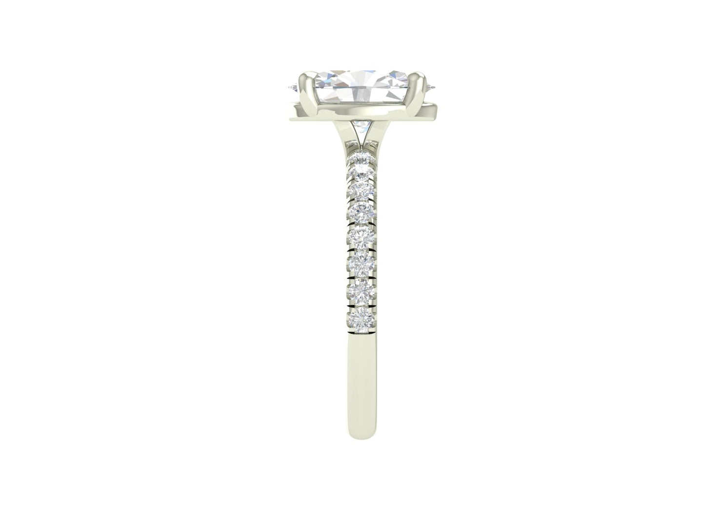 3ct Oval Diamond Solitaire