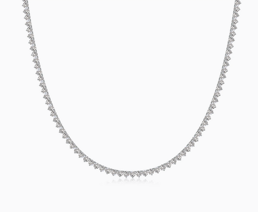 10ct Lab Grown Diamond Tennis Necklace