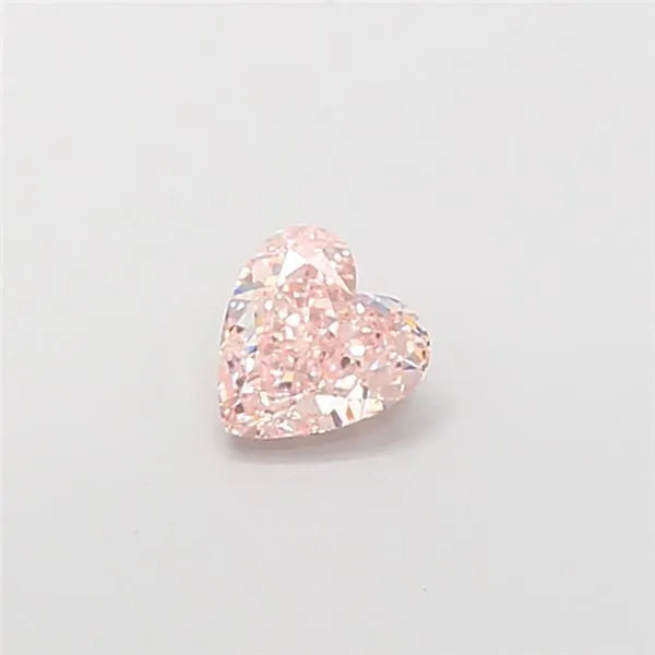 1.02ct Heart Lab Grown Diamond (Colour Fancy Brownish Pink, Clarity VS1, IGI Certified)