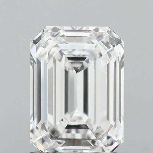 1.74ct Emerald Lab Grown Diamond (Colour D, Clarity VVS2, IGI Certified)
