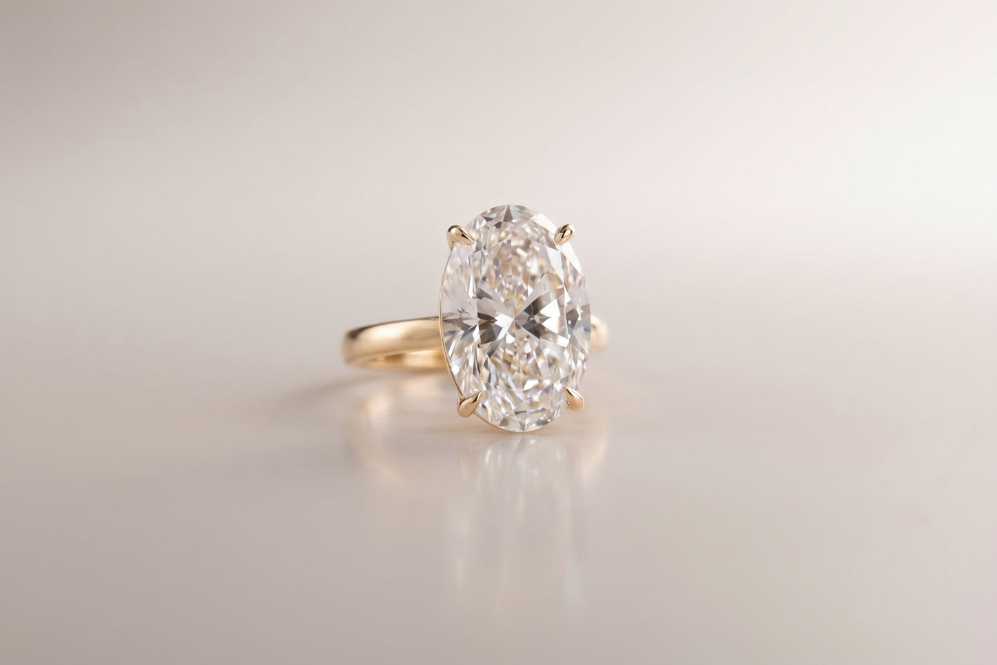 Lola | 5ct Oval Diamond Solitaire