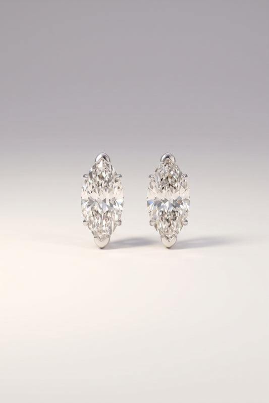Classic Carats | 5ct Marquise Lab-Grown Diamond Studs