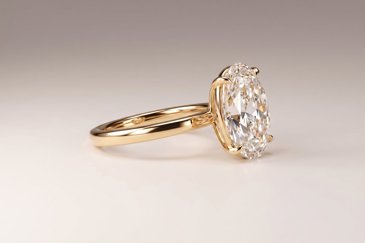 Lola | 5ct Oval Diamond Solitaire