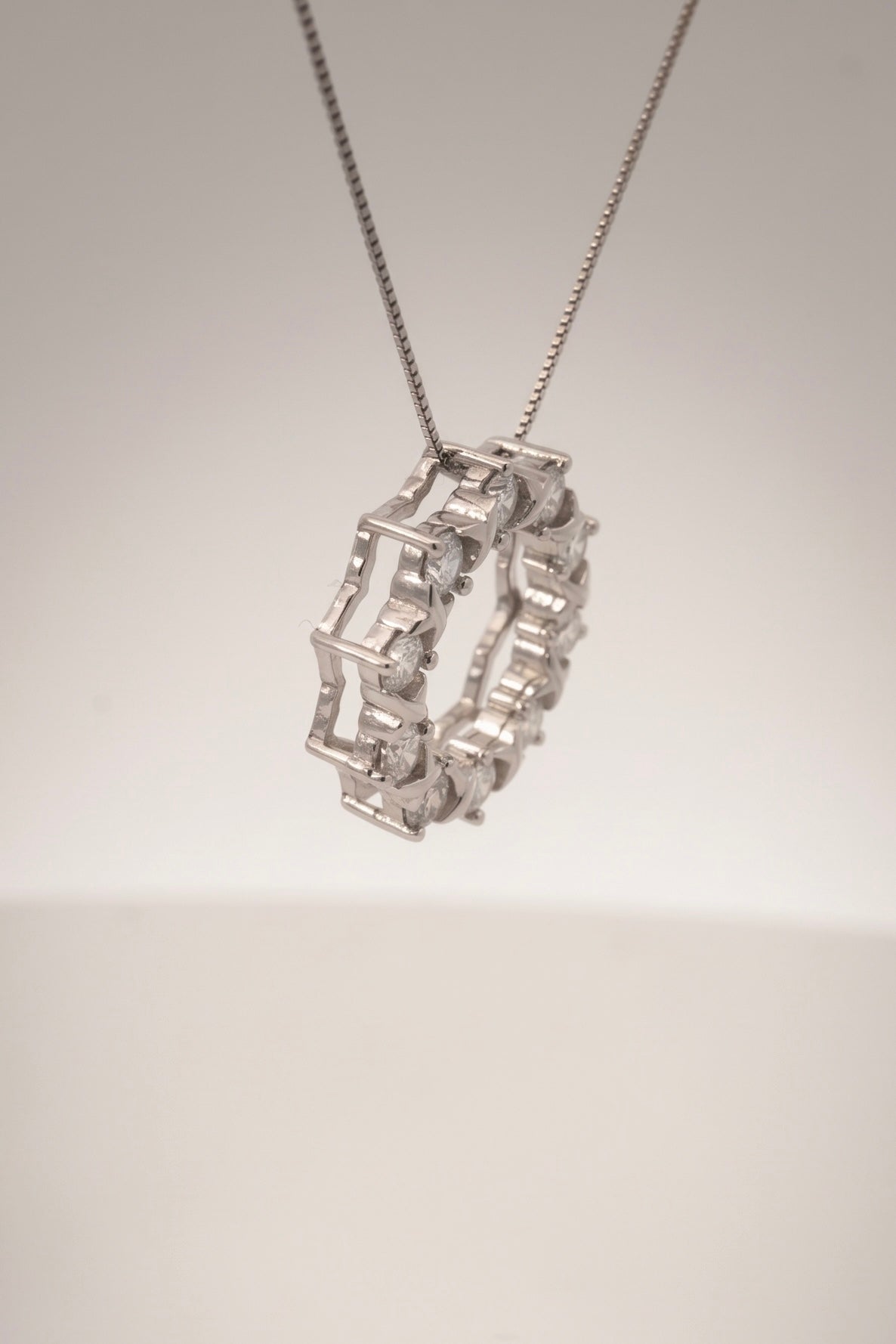 Tiffany | 1.00ct Lab-Grown Diamond Circle Necklace