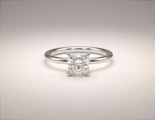 Anne | 2ct Princess Cut Solitaire