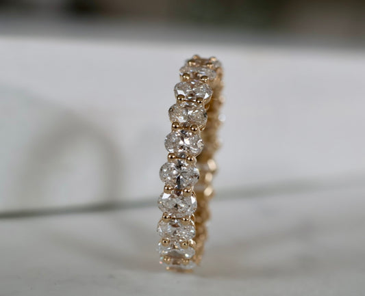 3ct Oval Eternity Ring