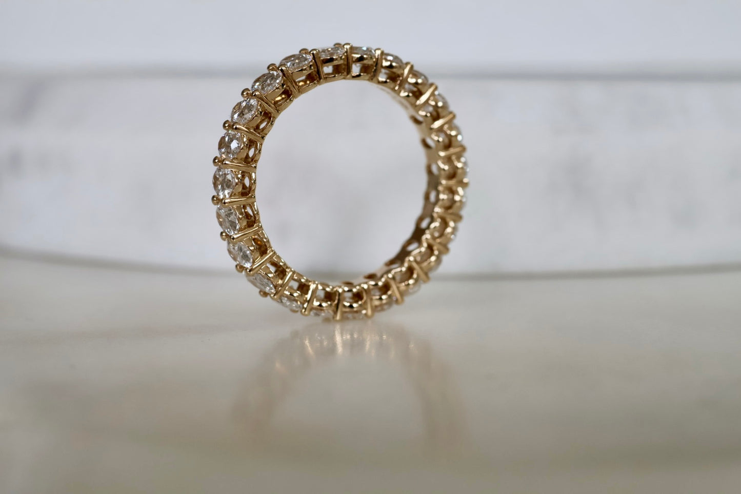3ct Oval Eternity Ring