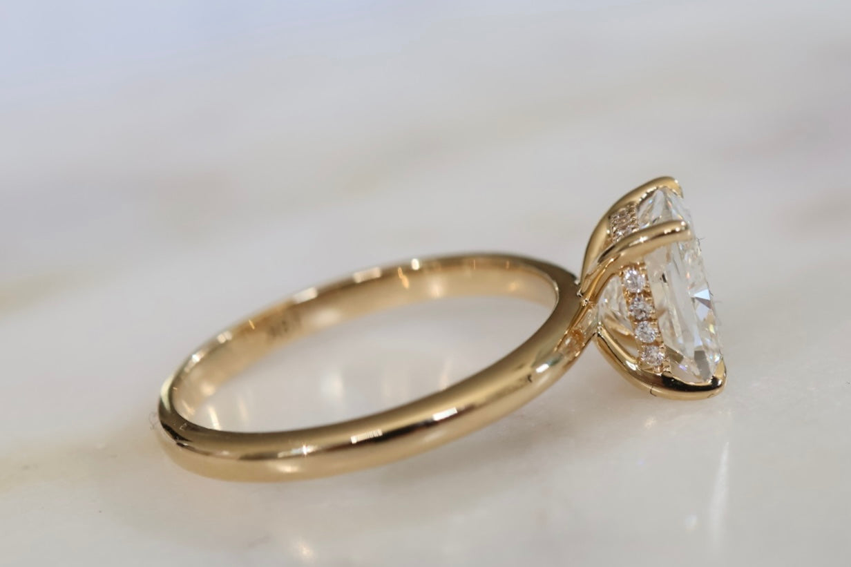 Gracie - 2ct Elongated Cushion Cut
