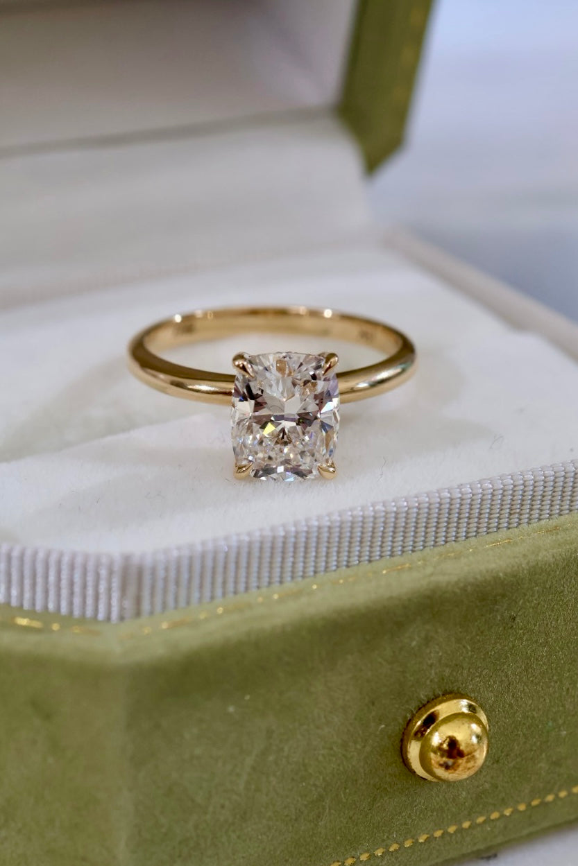 Gracie - 2ct Elongated Cushion Cut