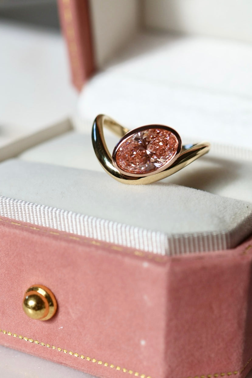 Odyssea - 2ct Pink Diamond Ring