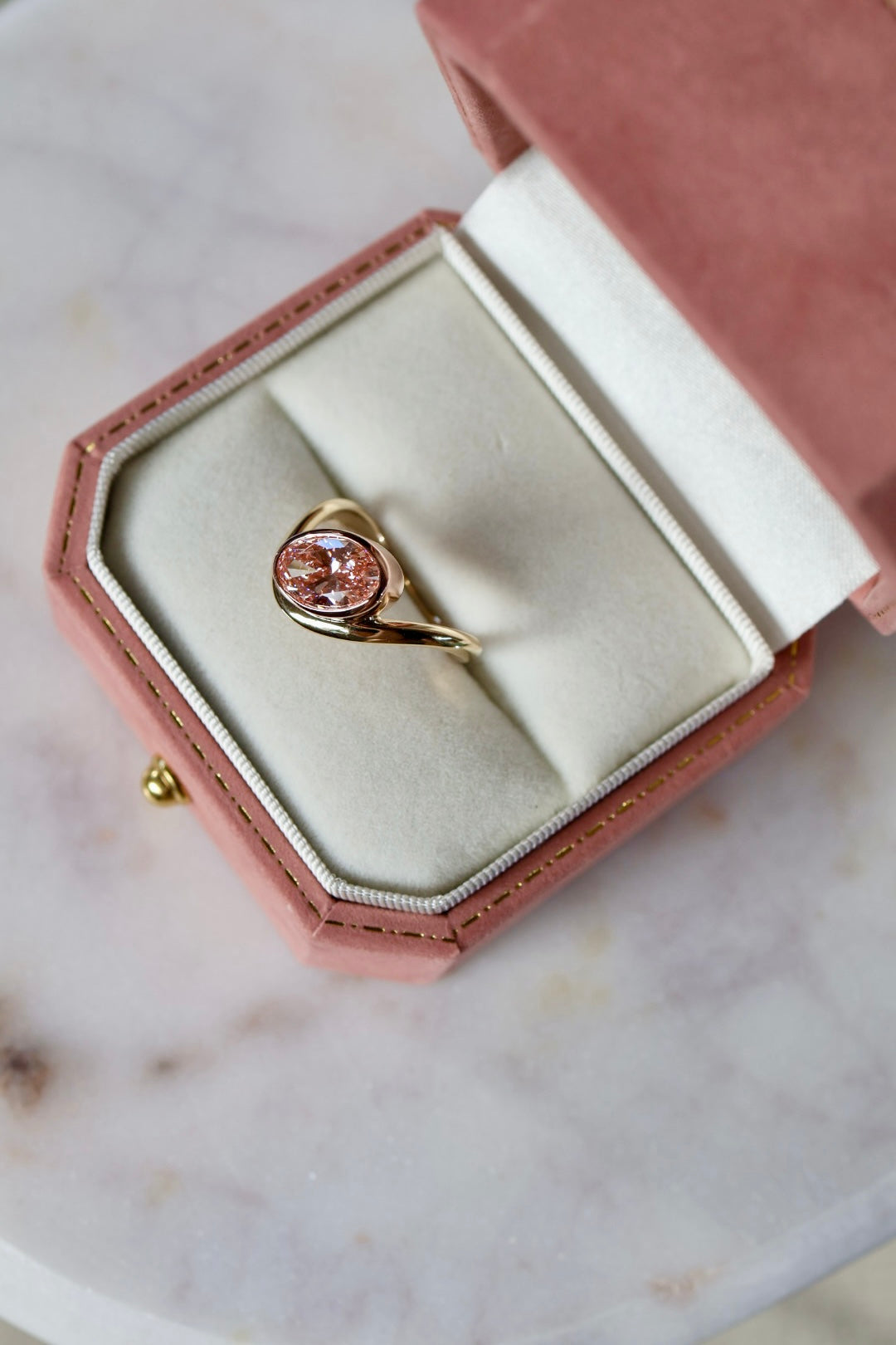 Odyssea - 2ct Pink Diamond Ring