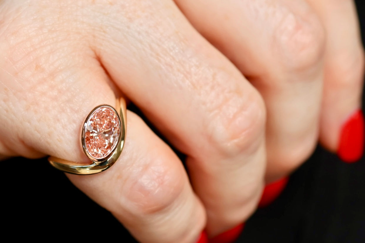 Odyssea - 2ct Pink Diamond Ring