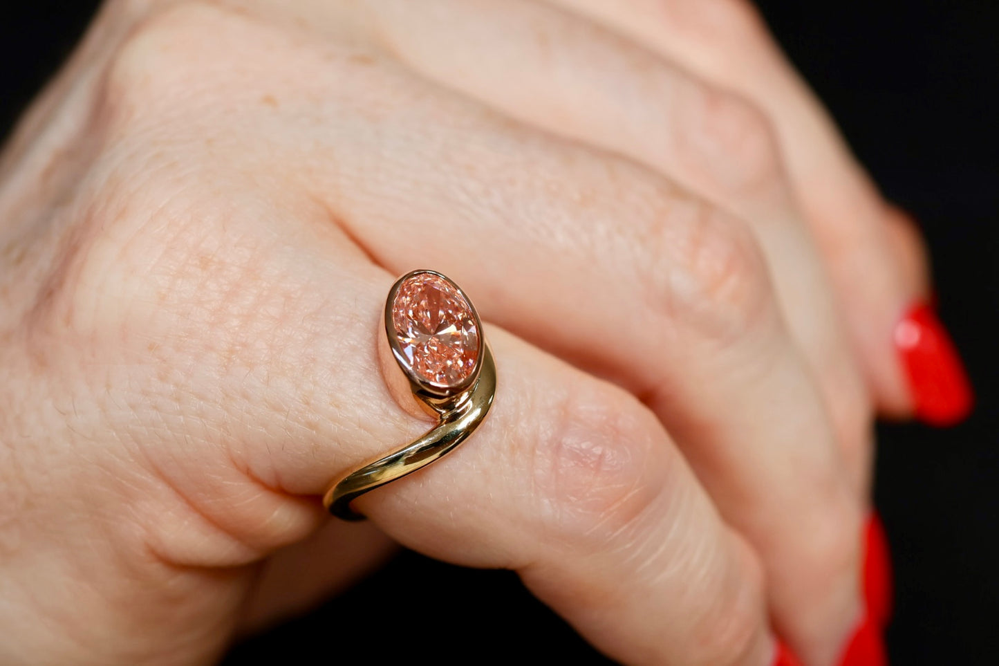 Odyssea - 2ct Pink Diamond Ring