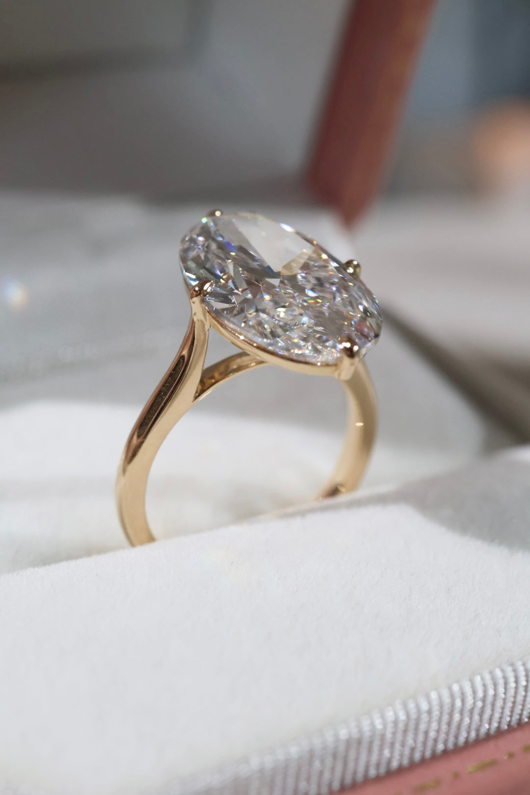 Stella - 7ct Elongated Oval Ring
