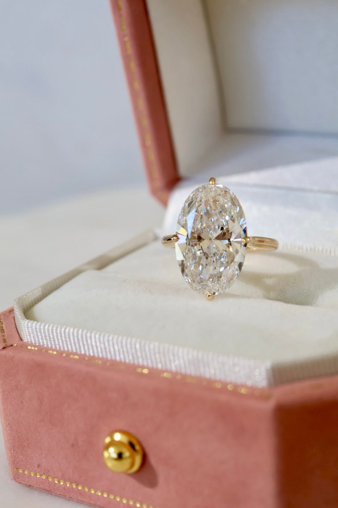 Stella - 7ct Elongated Oval Ring