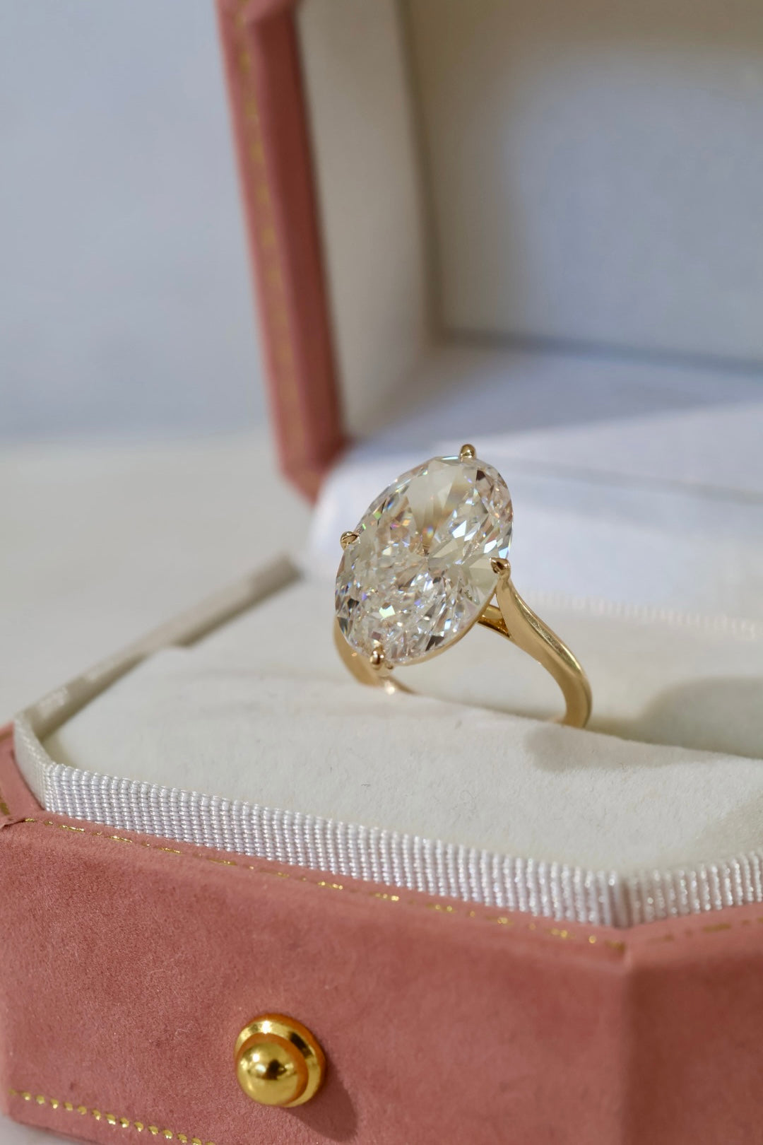 Stella - 7ct Elongated Oval Ring
