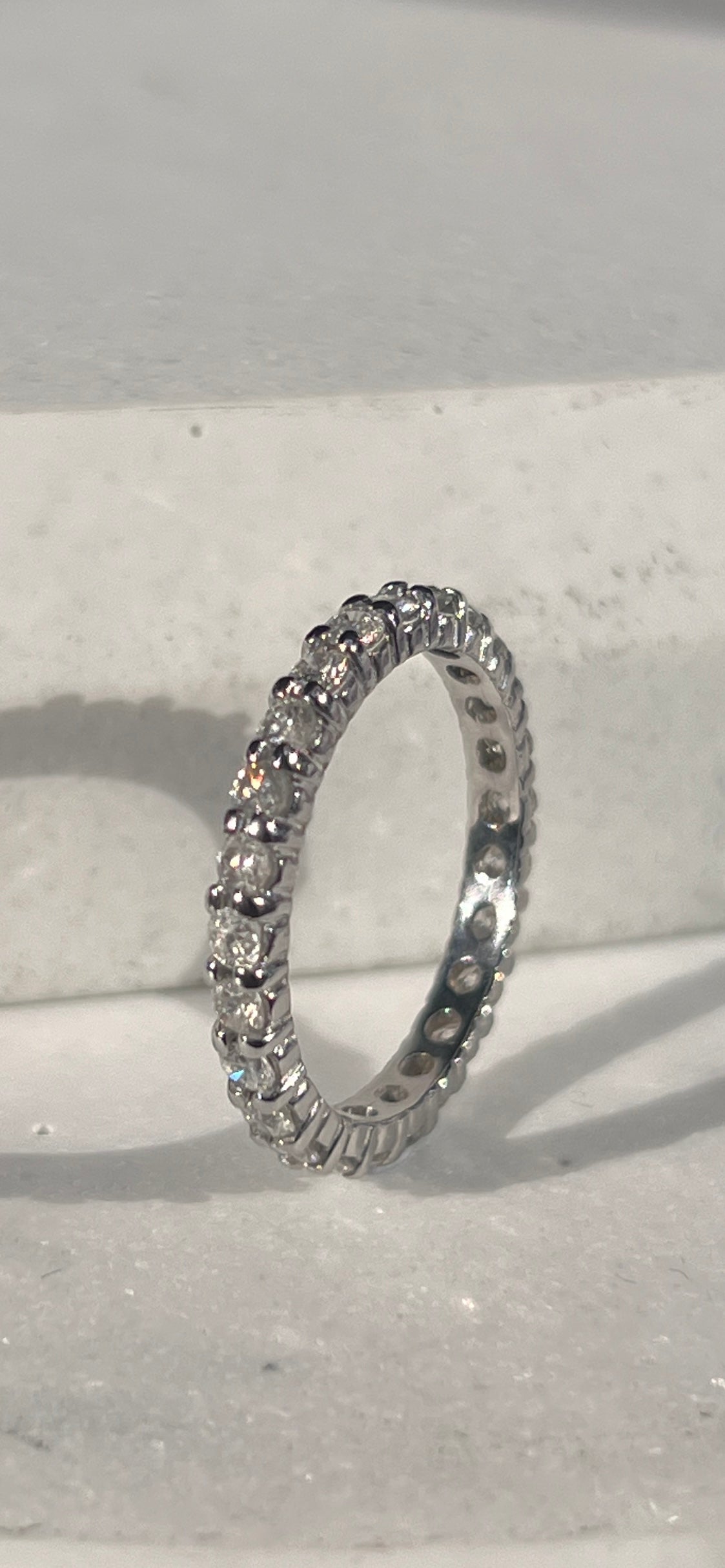 Charlotte - 1.25ct Natural Diamond Eternity Ring