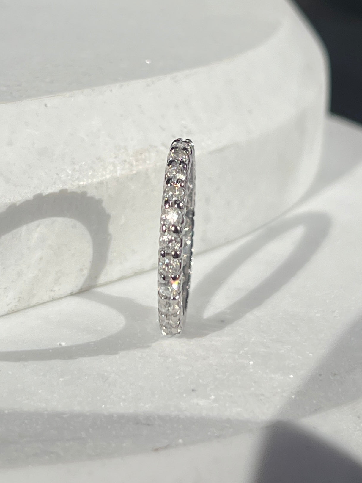 Charlotte - 1.25ct Natural Diamond Eternity Ring