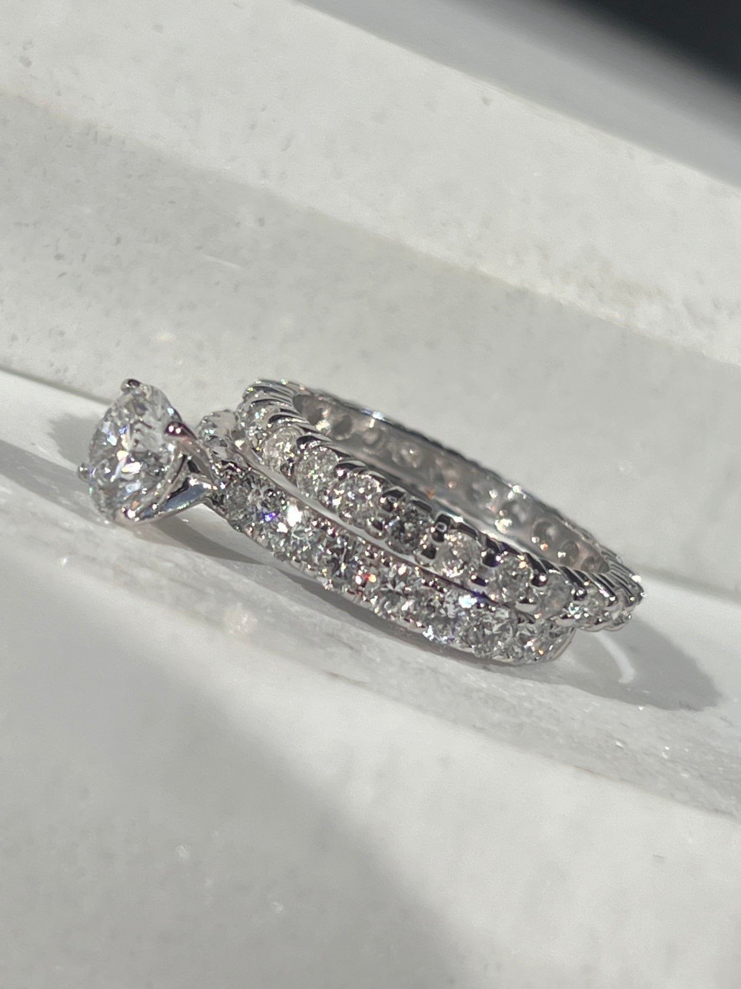 Charlotte - 1.25ct Natural Diamond Eternity Ring