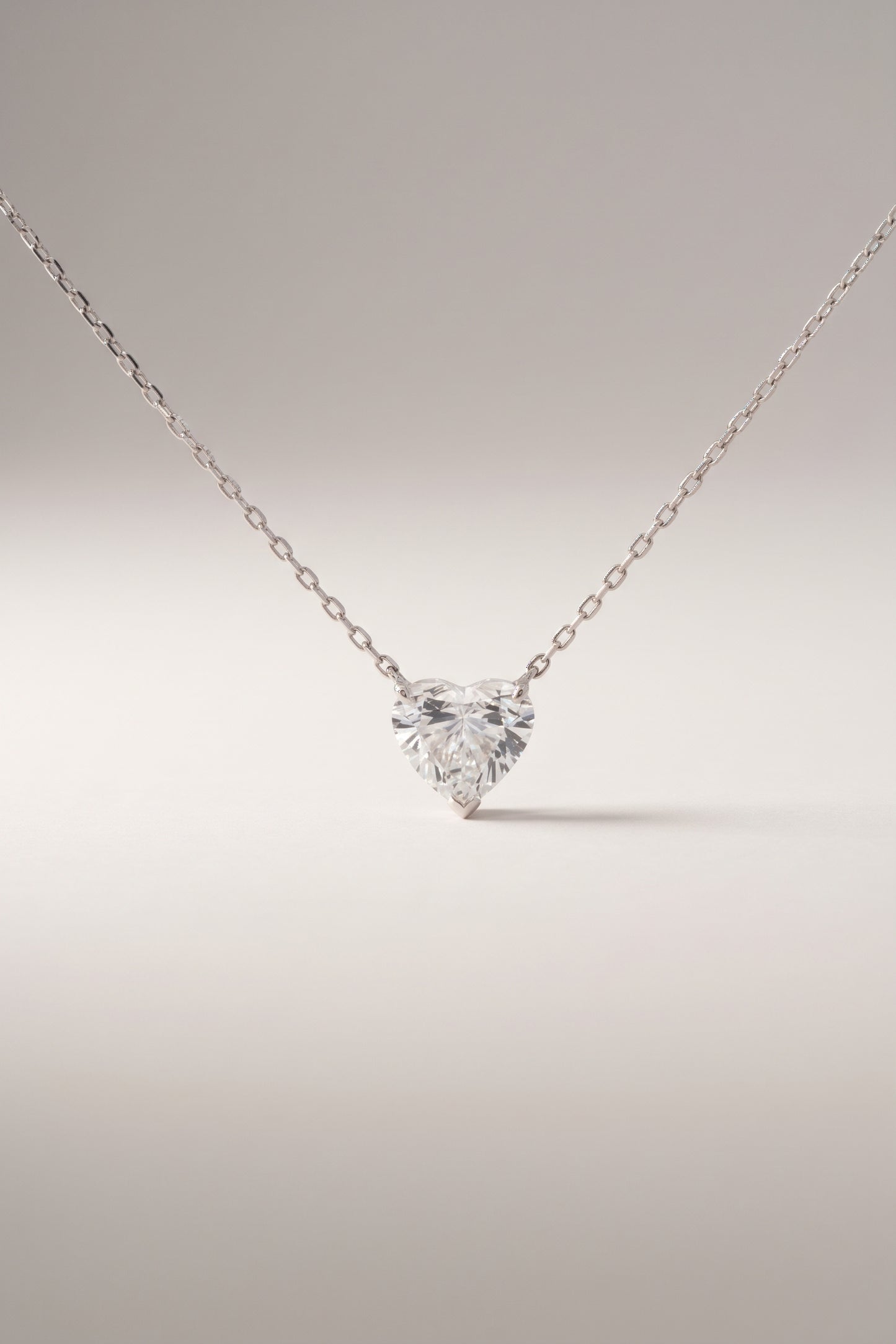 Khloe | 2ct Diamond Heart Necklace