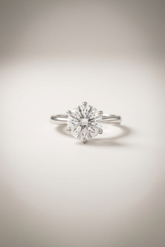 Classic Carats | 3ct Round Solitaire ring