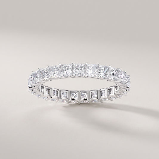 Princess Cut Diamond Eternity Band