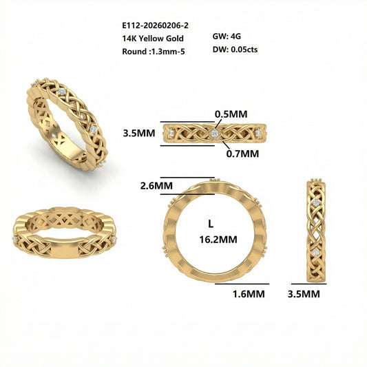 Sue and John Wedding Bands | Final 2 of 2 Payments |