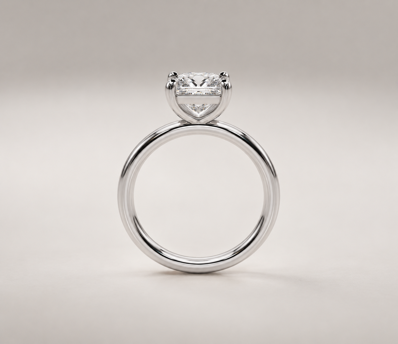 Anne | 2ct Princess Cut Solitaire