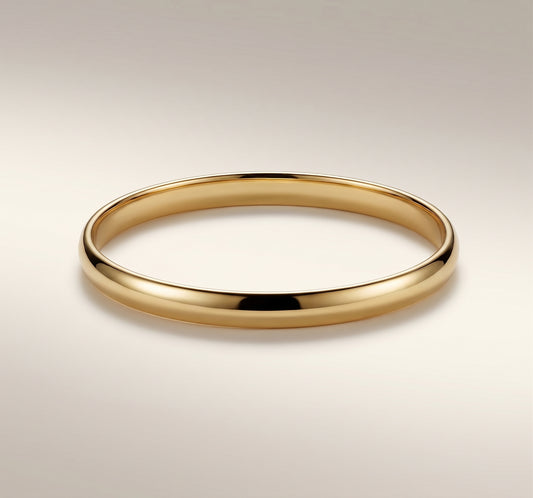 Christine | 9ct Yellow Gold Silver Filled Bangles | Made to Order