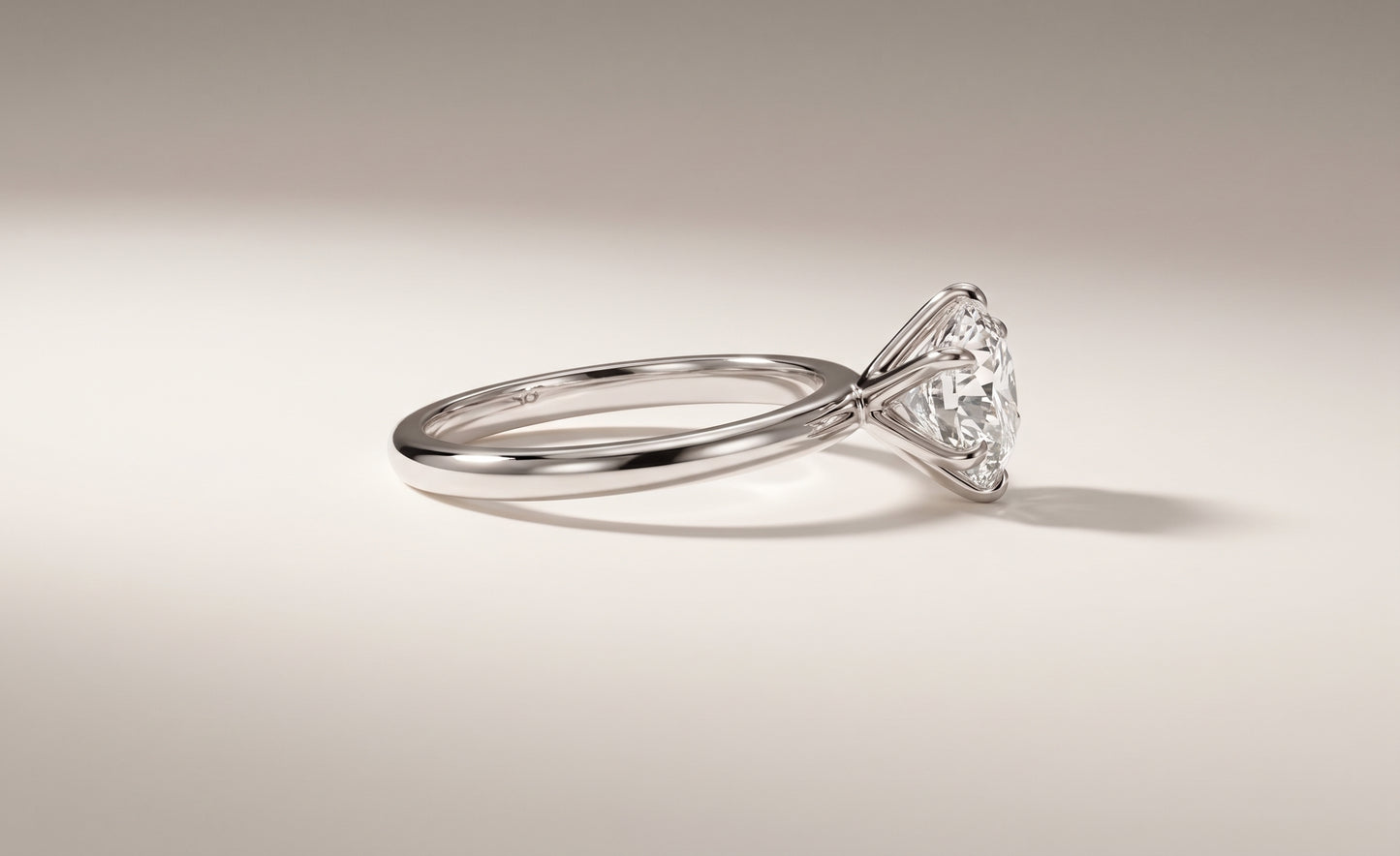 Emma | 3ct Round Brilliant Cut Diamond Solitaire Ring
