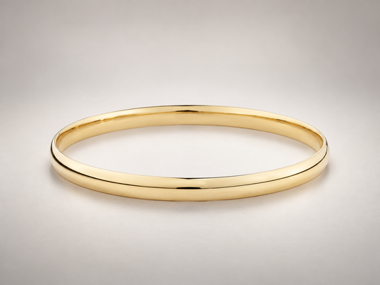 Ciara | Solid 9ct Yellow Gold Bangles | Made to Order