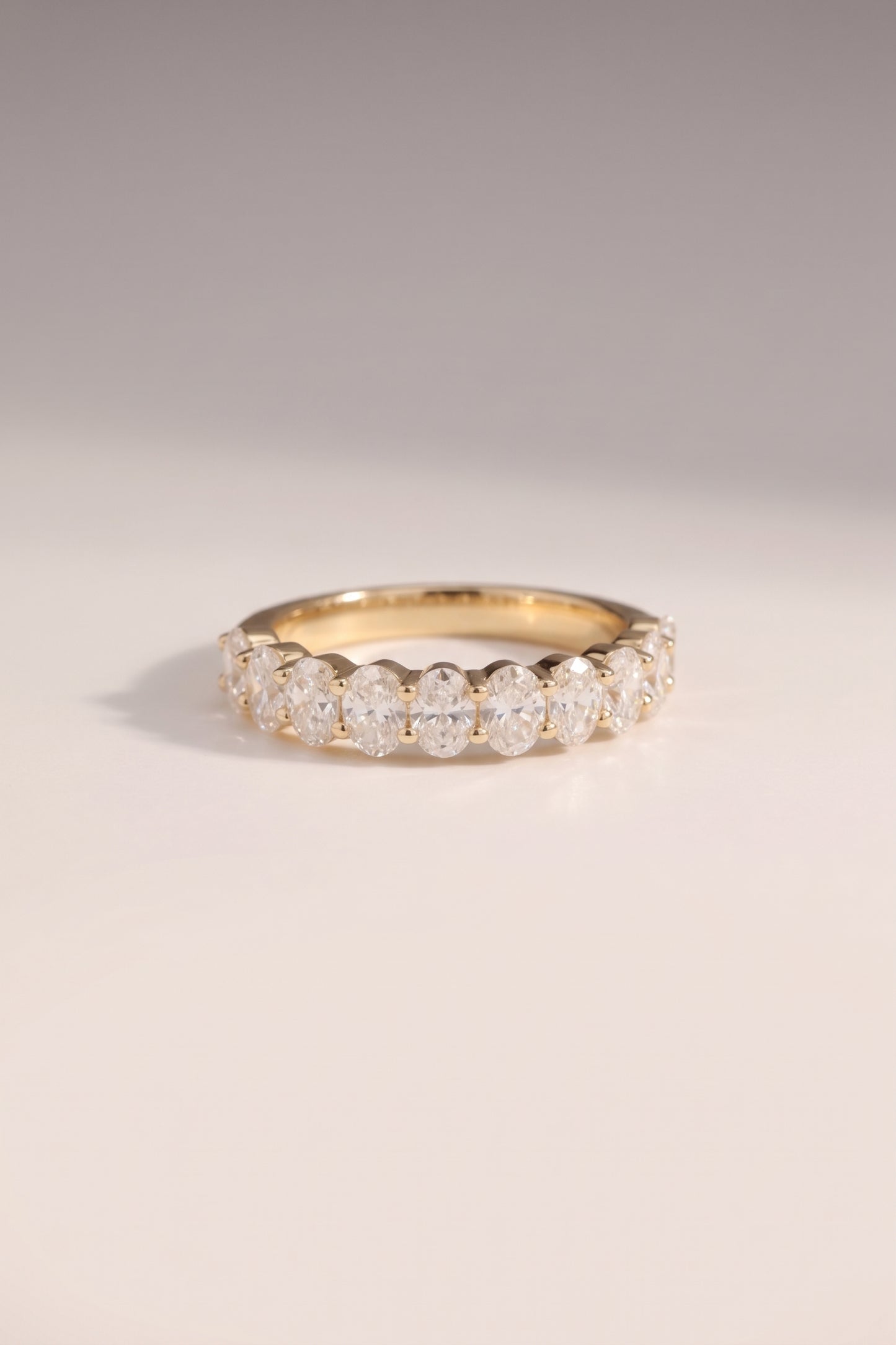 Tresor | 1.6ct Diamond Oval Half Eternity Band