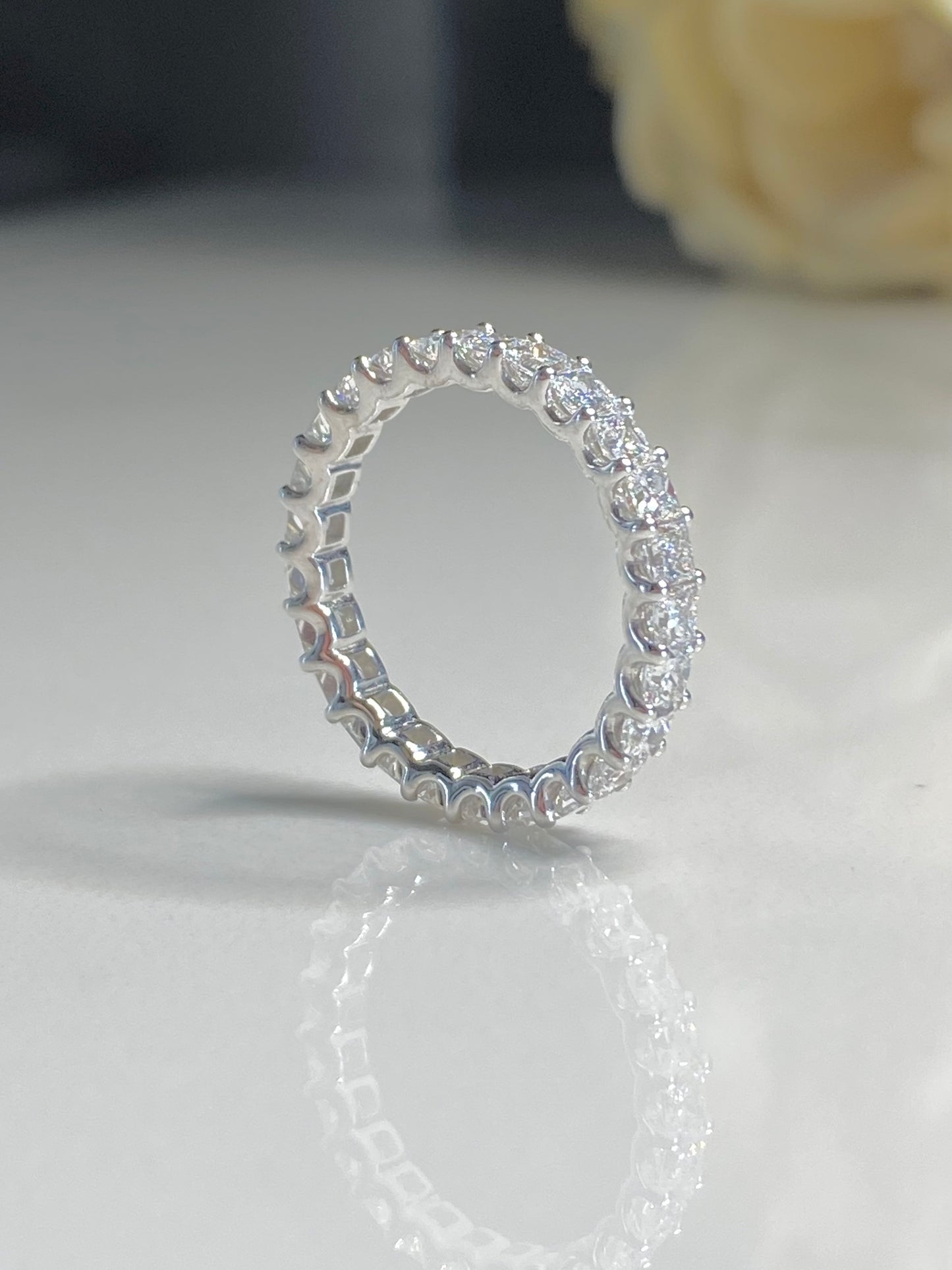 2.44ct Diamond Eternity Band Val $9,500