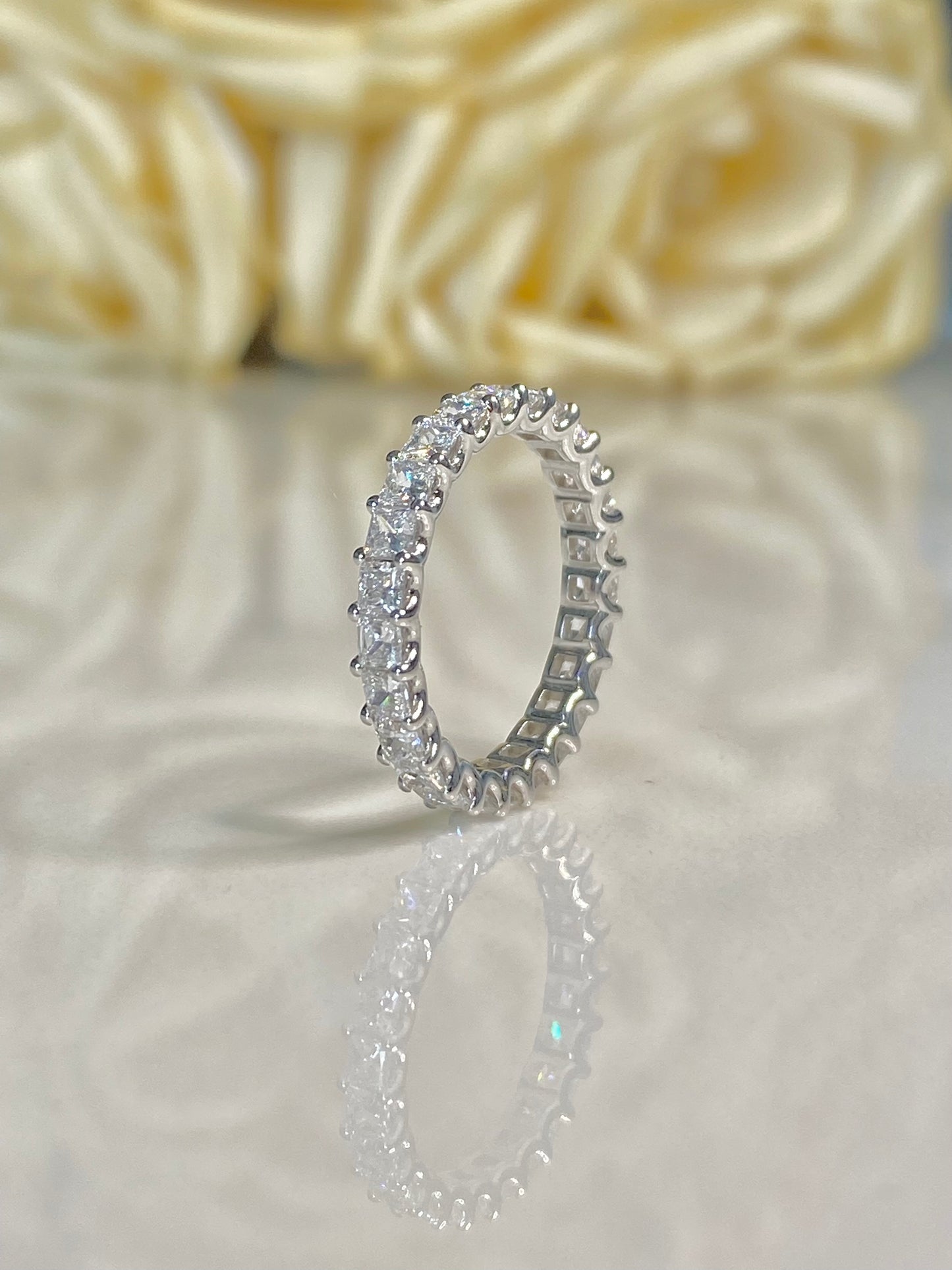 2.44ct Diamond Eternity Band Val $9,500