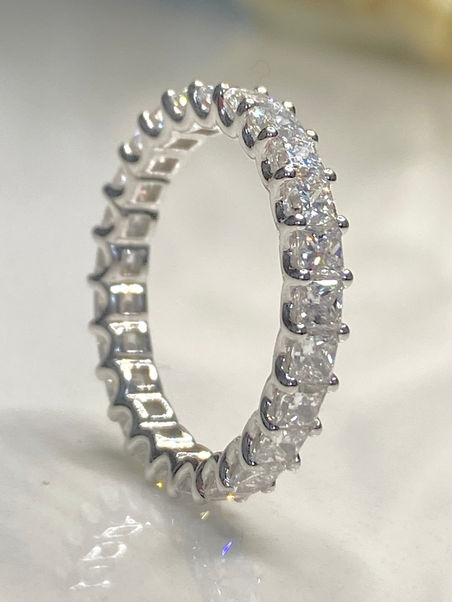 2.44ct Diamond Eternity Band Val $9,500