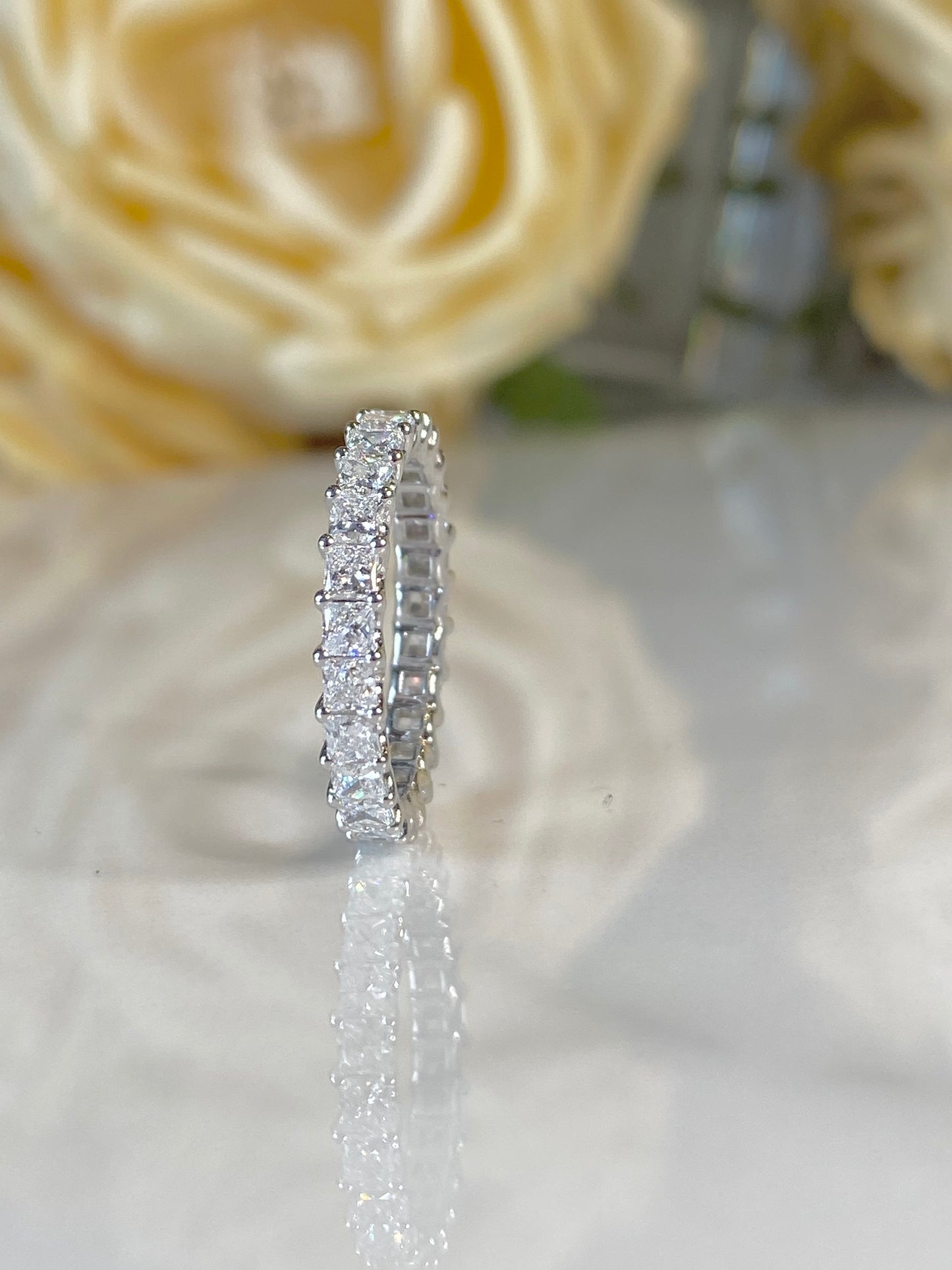 2.44ct Diamond Eternity Band Val $9,500